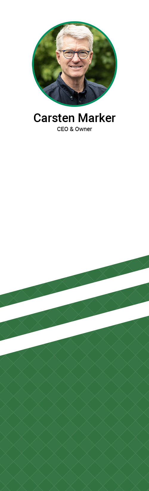 Carsten Marker - CEO & Owner of E. Marker A/S