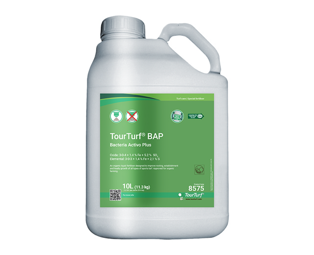 TourTurf® BAP Bacteria Activo Plus 3-0-3 + 1% Fe