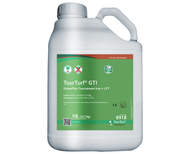 TourTurf® GTI GreenPlex Tournament Iron + LPT  0-0-4 + 5% Fe