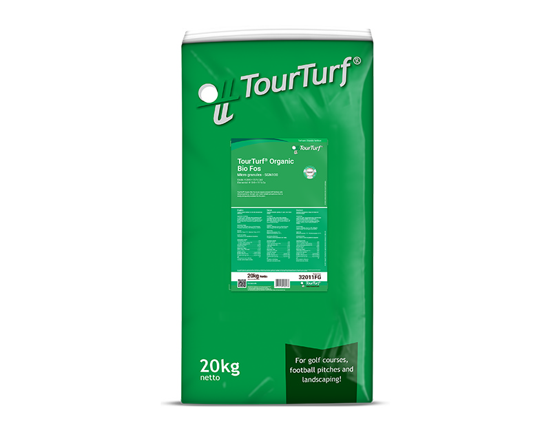 TourTurf® Organic Bio Fos  4-30-0 + 15% Ca (Greens Grade)