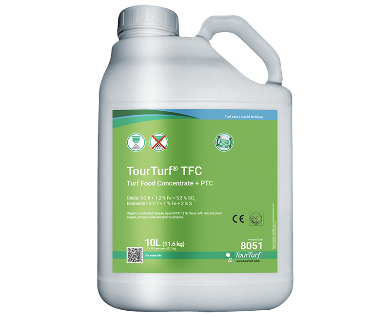 TourTurf® TFC Resiliency Turf Food Concentrate + PTC  5-2-8 + 1% Fe