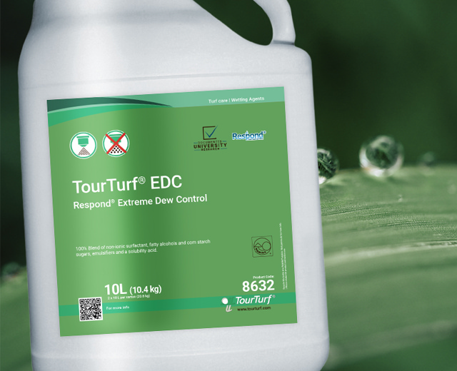 TourTurf® EDC Respond® Extreme Dew Control Wetting Agent  