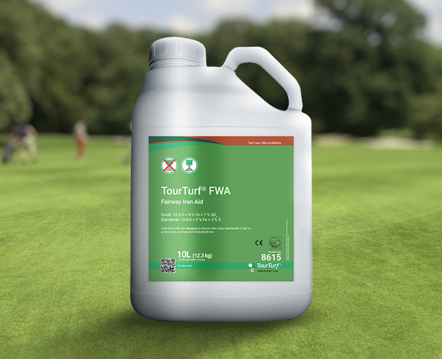TourTurf® FWA Fairway Iron Aid 12-0-0 + 6% Fe + T-Factor