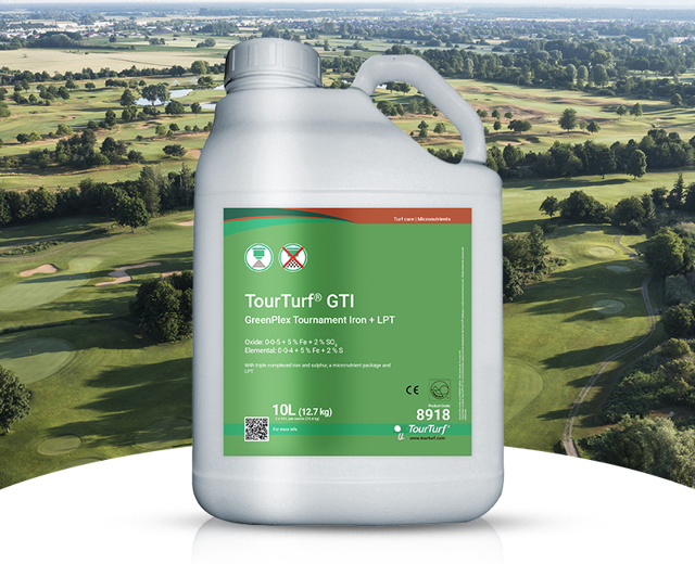 TourTurf® GTI GreenPlex Tournament Iron + LPT  0-0-4 + 5% Fe