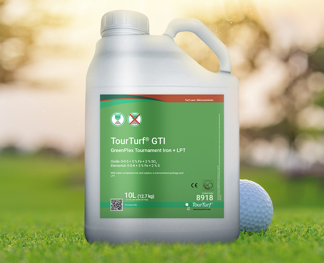 TourTurf® GTI GreenPlex Tournament Iron + LPT  0-0-4 + 5% Fe