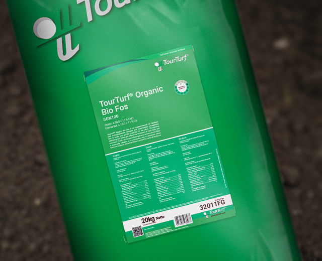 TourTurf® Organic Bio Fos  4-30-0 + 15% Ca (Greens Grade)