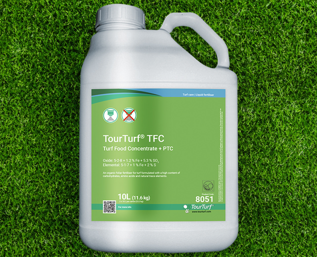 TourTurf® TFC Resiliency Turf Food Concentrate + PTC  5-1-7 + 1% Fe