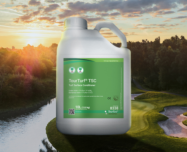 TourTurf® TSC Turf Surface Conditioner  0-0-0 + 7% Fe
